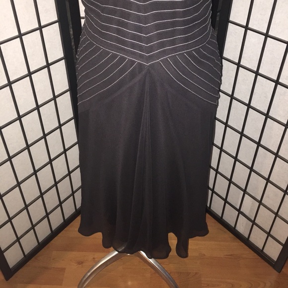 BCBG SILK HALTER TIE BACK HI LOW DRESS SIZ… - Picture 4 of 9